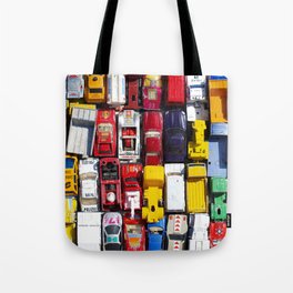 Toy Cars Tote Bag