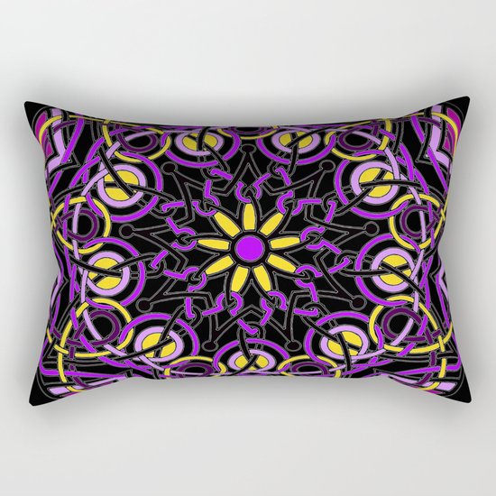 Mandhala Metamorphosis | Reiki | Meditation | Yoga Rectangular Pillow