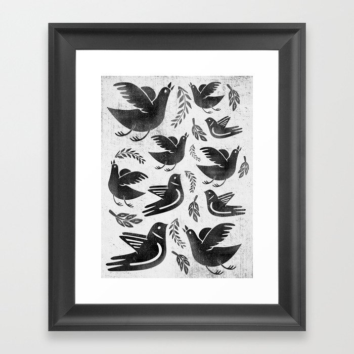 Fly and Fight Framed Art Print