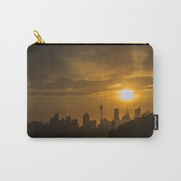 Sunset in Sydney (Australia) Carry-All Pouch | Nature, Photo, Landscape 