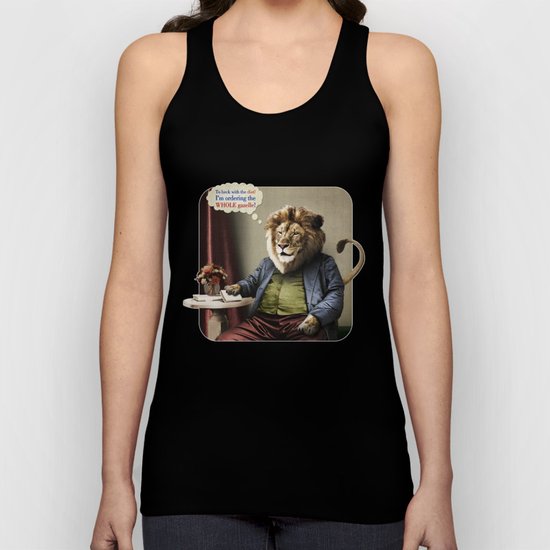 Hungry Lion Unisex Tank Top