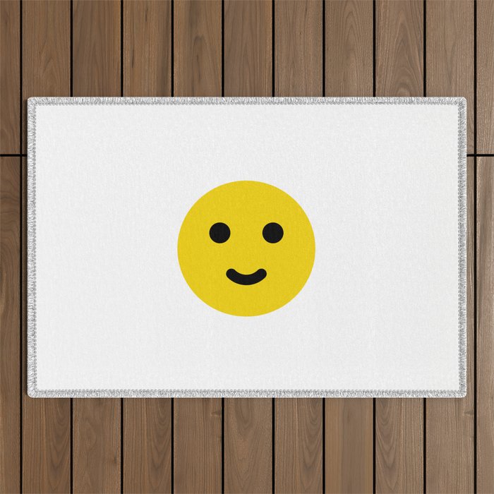 Smiley Face Outdoor Rug