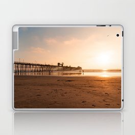 Oceanside Pier at Sunset Laptop Skin