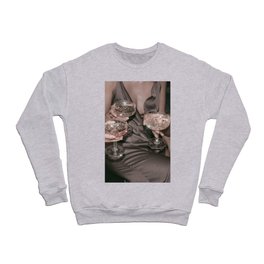 Shaken not Stirred Glitter Aesthetic Cocktails Crewneck Sweatshirt