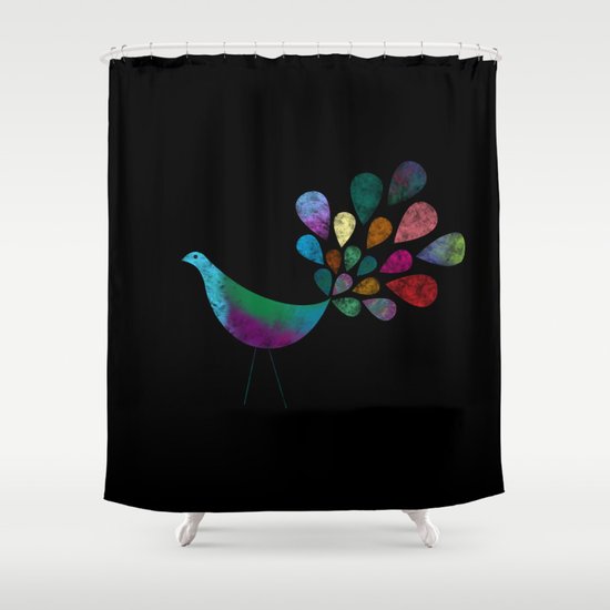Color 5 Shower Curtain
