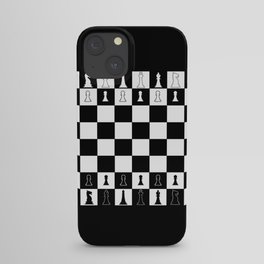 Chess Board Layout iPhone Case