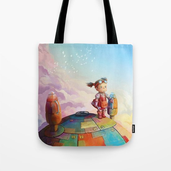 MEI and TOTORO Tote Bag