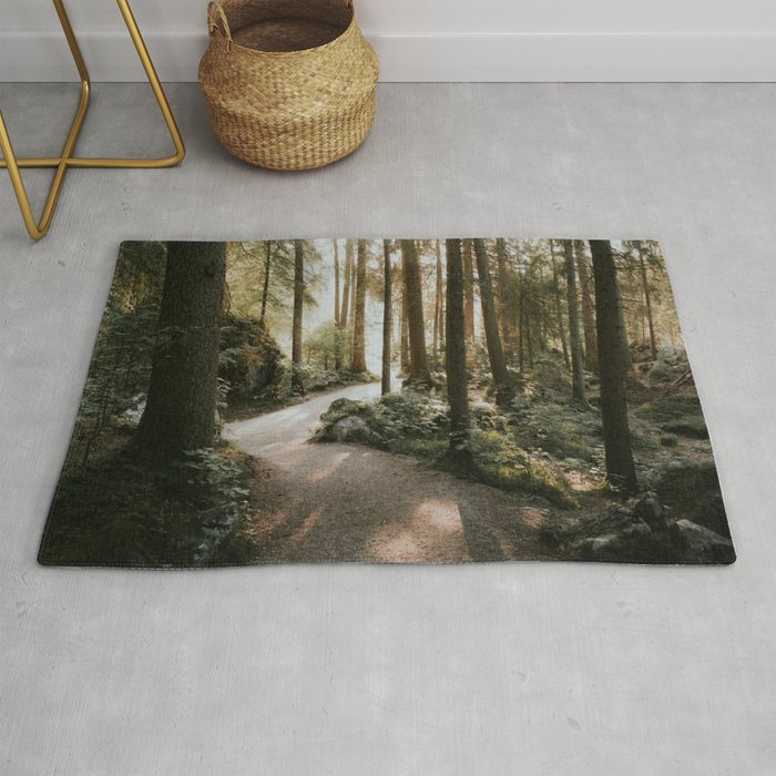 Lost in the Forest - Landscape Photography Rug