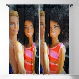 Barbie doll curtains top