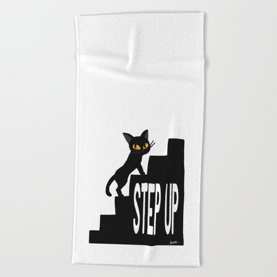 STEP UP Beach Towel