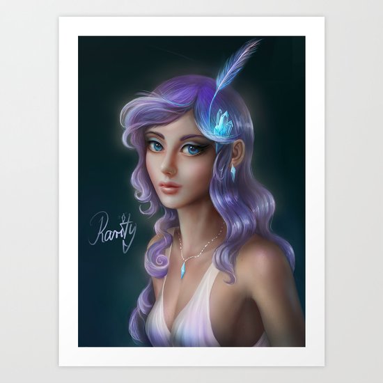 Rarity Art Print