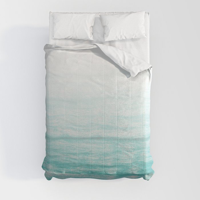 Turquoise sea Comforter