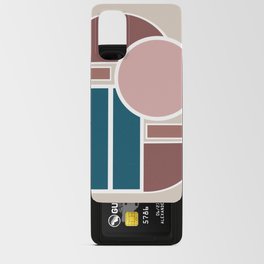 Abstract Earth Tones  Android Card Case