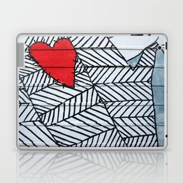 Heart On A Wall Laptop & iPad Skin