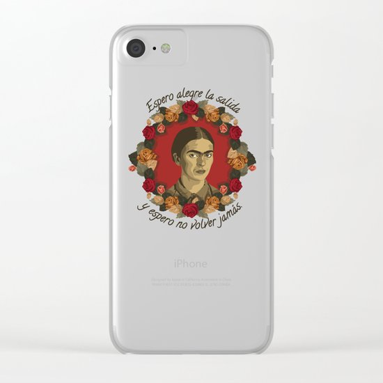 FRIDA Clear iPhone Case