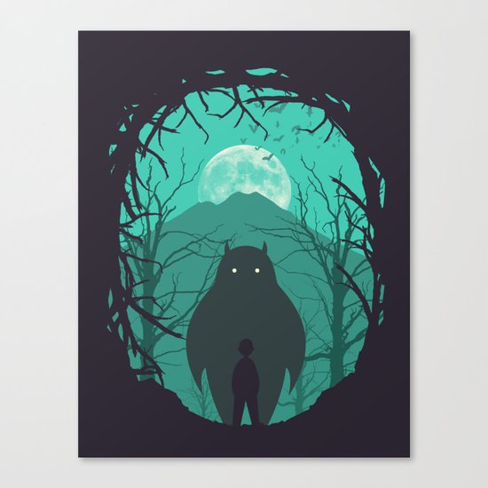 Scary Monsters and Nice Sprites Canvas Print