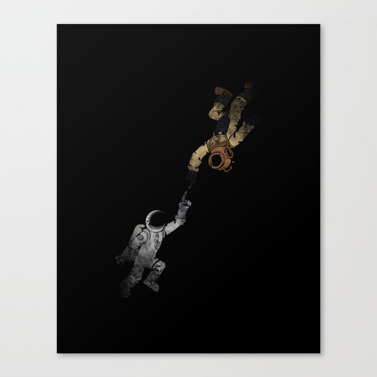 In to the Deep Canvas Print