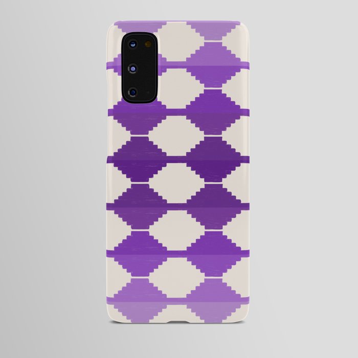 Very Peri Ombre Kilim Pattern Android Case