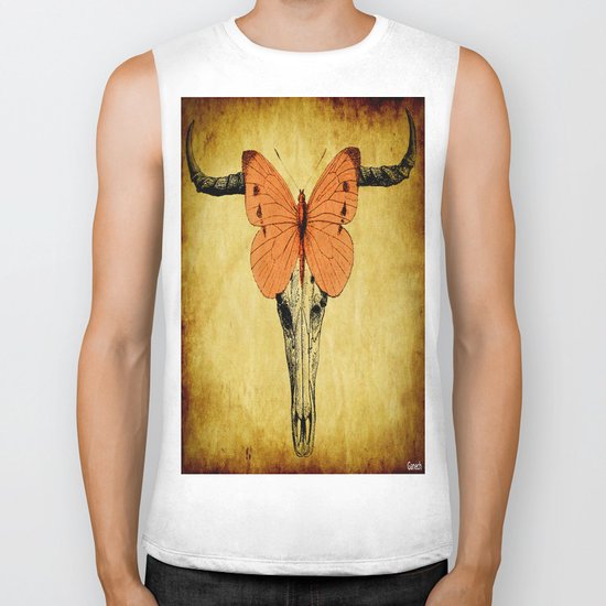 The mystic butterfly Biker Tank