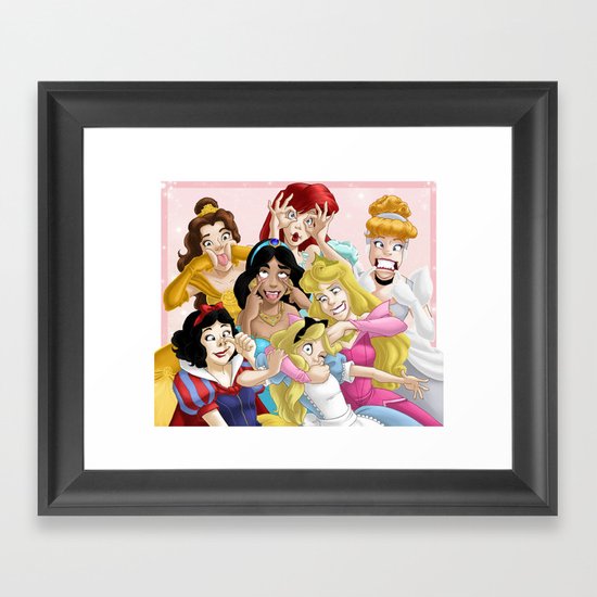 Smile for the Camera Framed Art Print