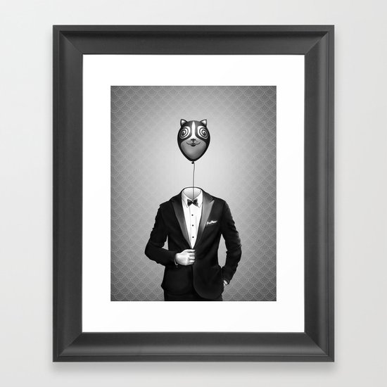 Mr. Kitty Framed Art Print