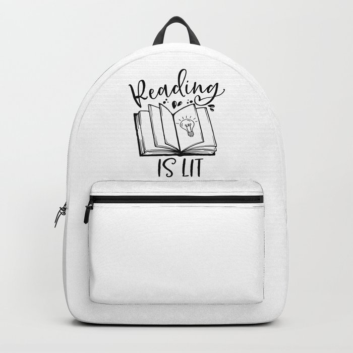Reading Is Lit Backpack