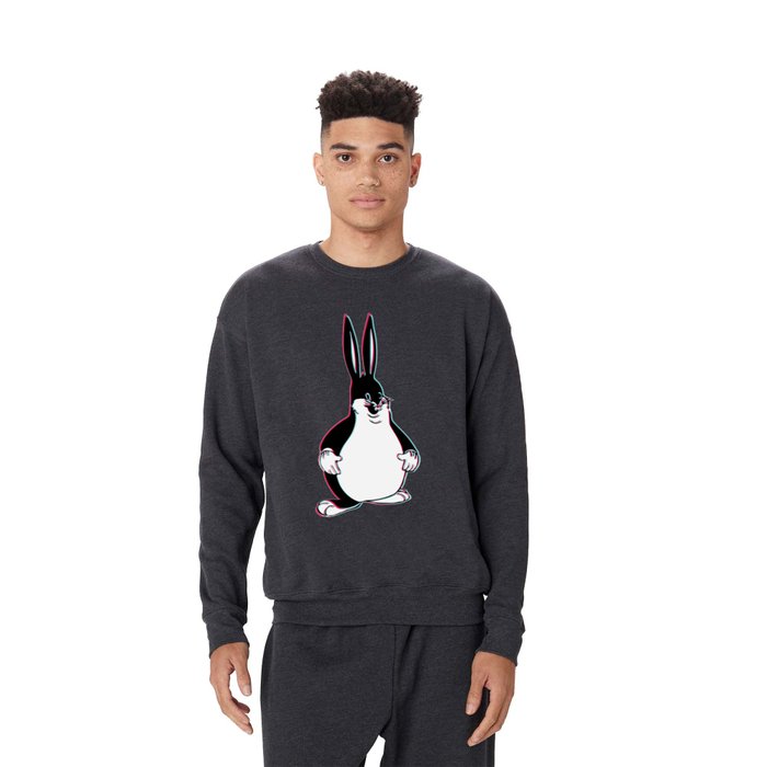 Big Chungus Neon Crewneck Sweatshirt by TurtleLip Society6