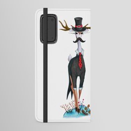 Fashion Christmas Deer 6 Android Wallet Case