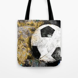 Soccer art print work vs 2 Tote Bag