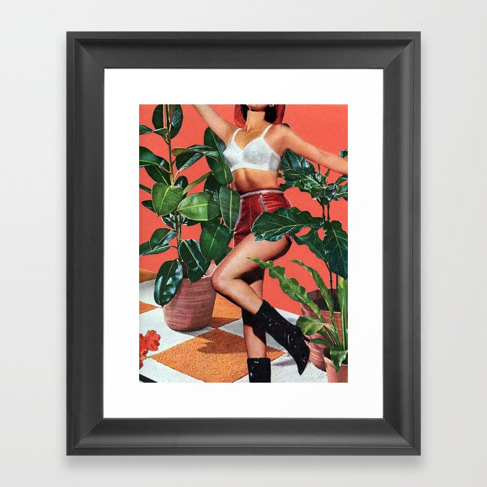 House Plants II Framed Art Print