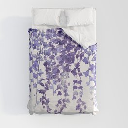 Purple Ivy Duvet Cover