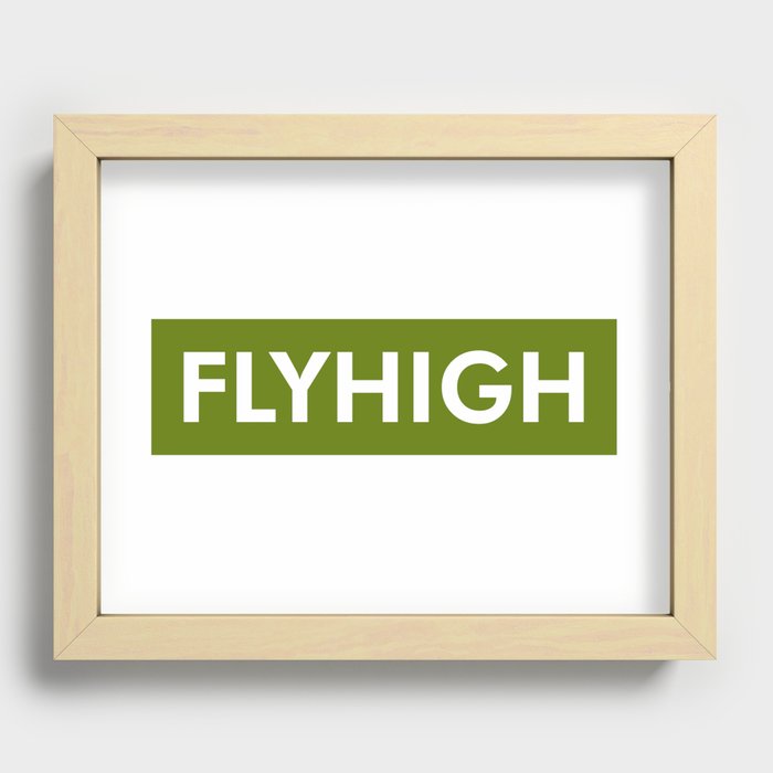 Flyhigh Recessed Framed Print