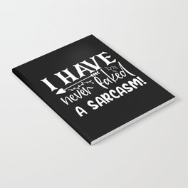 Never Faked A Sarcasm Funny Sarcastic Quote Sassy Notebook