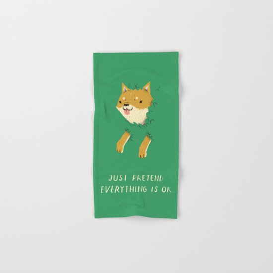 bush shiba Hand & Bath Towel