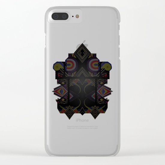 Mandalic Altar I Clear iPhone Case