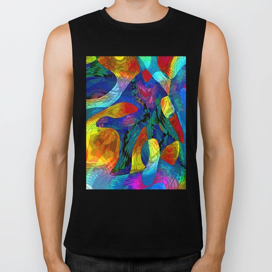 The Snake-charmer Biker Tank