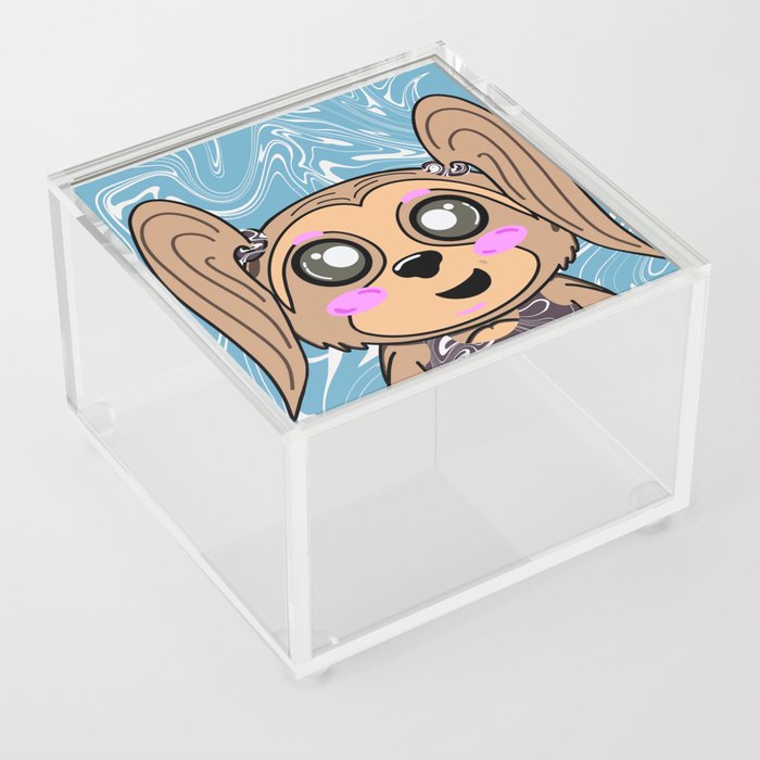 Happy Sloth S Acrylic Box