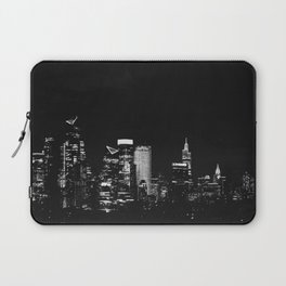 New York City Skyline at Night Laptop Sleeve