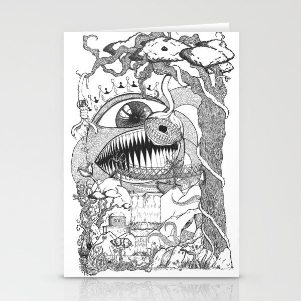 Monster's Garden! Stationery Cards