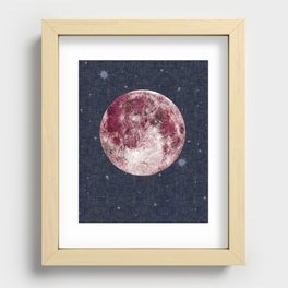Supermoon Recessed Framed Print
