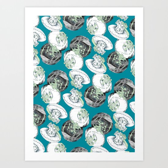 Jelly Fish Art Print