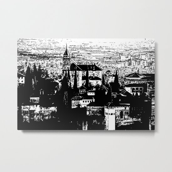 Granada - Alhambra - Me Metal Print