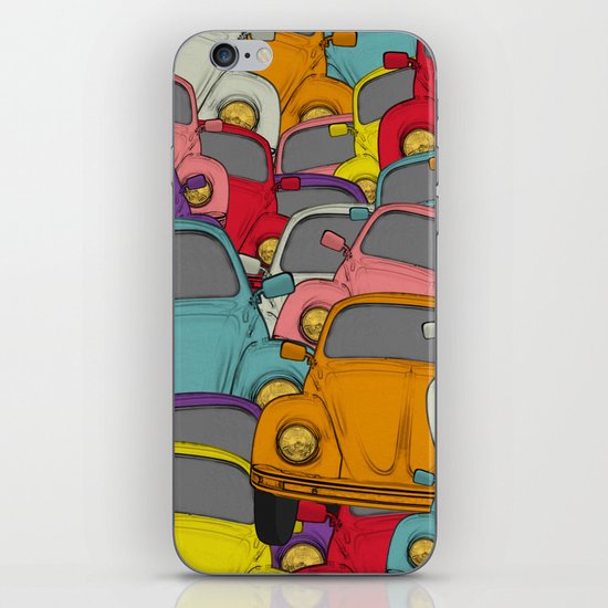 classic beetle iPhone & iPod Skin