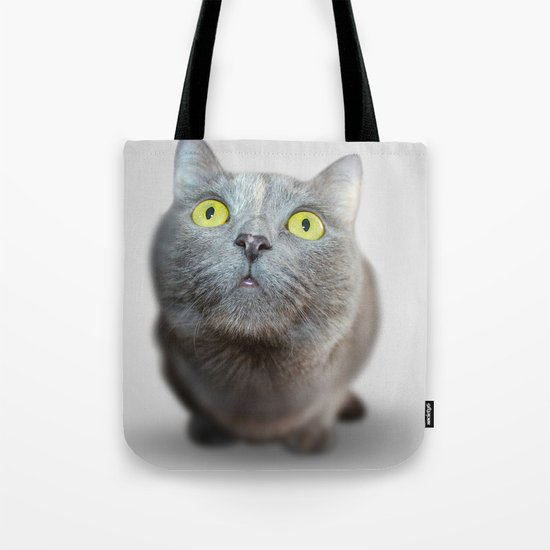 The Cat's Stare Tote Bag