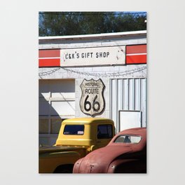 Route 66 Shop 2008 #2 Canvas Print