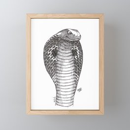 Cobra Drawing Framed Mini Art Print