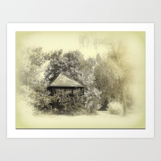 Sommerlaube Art Print