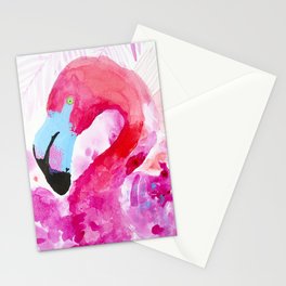 Fabulous! Flamingo, by Miss C Stationery Card
