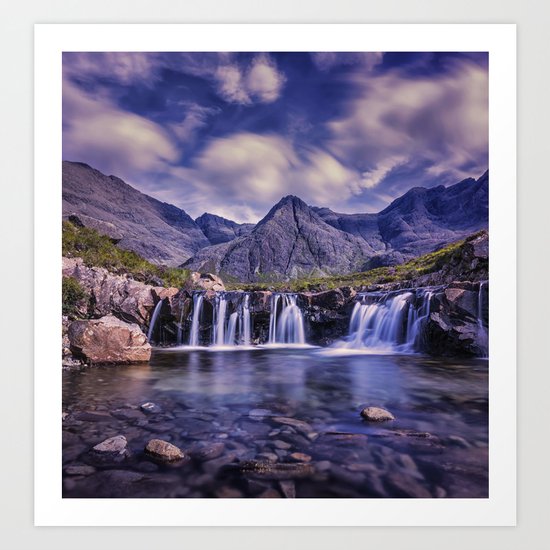 Let go Art Print