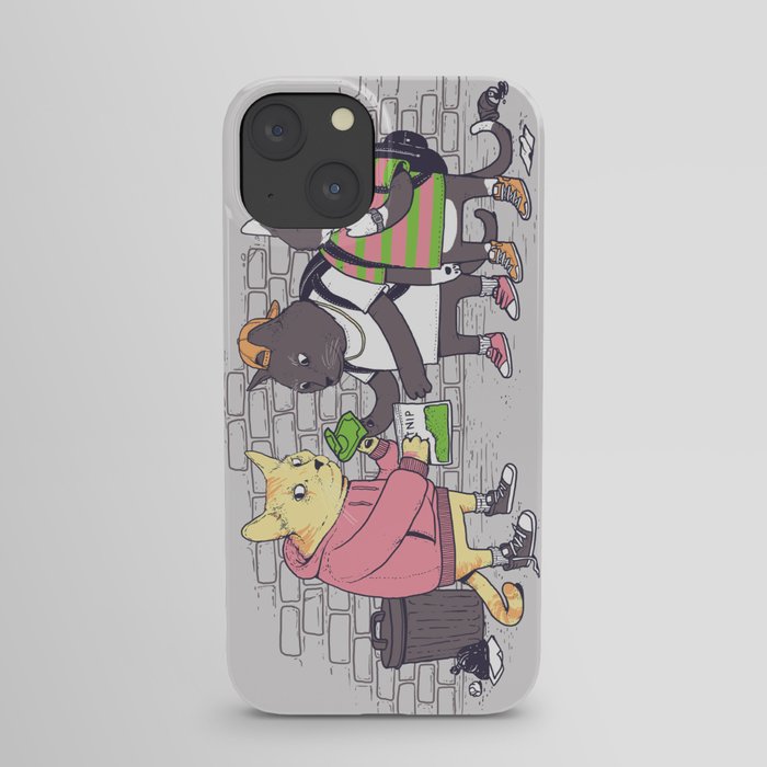 Meowy Wowy iPhone Case